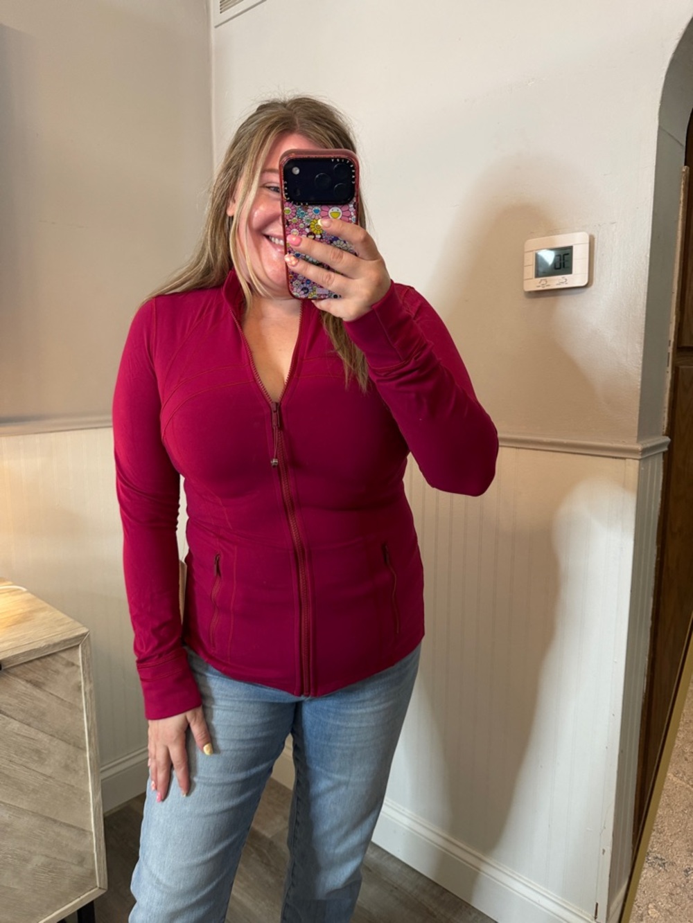 Lululemon Define Jacket Berry Size 12
